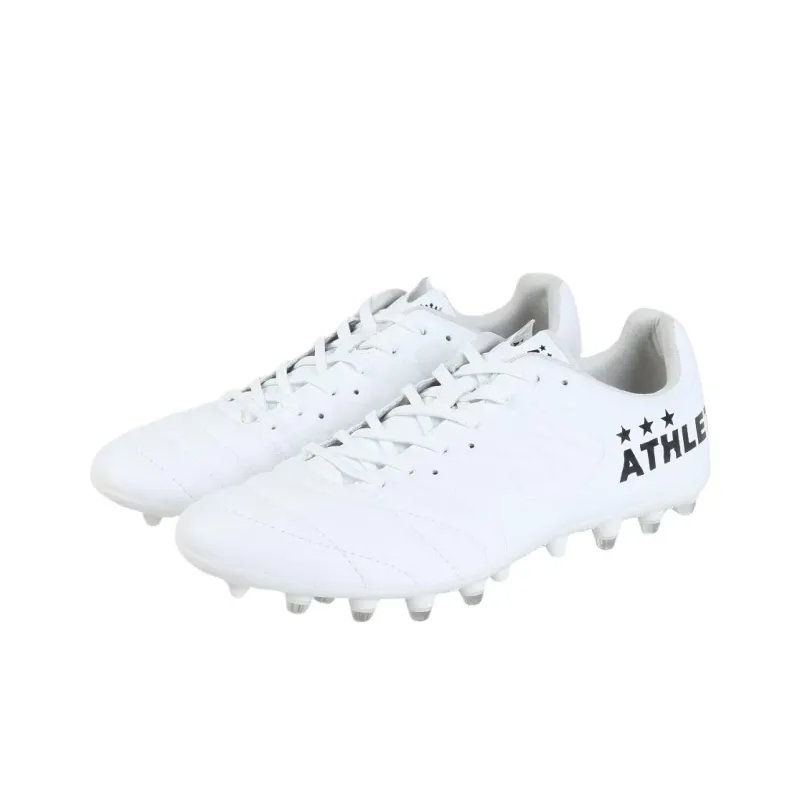 ATHLETA O REI Anti Slip Wear Resistant Soccer Shoes Men's White-2