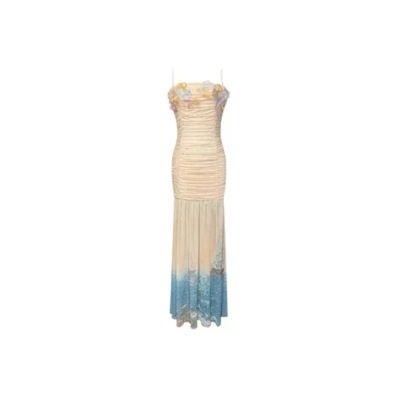 Udon House Slip Dresses Women's Dress-0