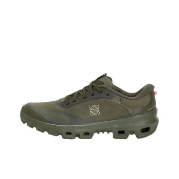 On x LOEWE Cloudventure 2.0 Low Top Casual Shoes Men's Khaki Green