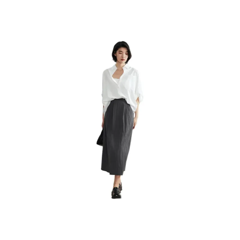 TKY SHOP Casual Long Skirt Women's-0