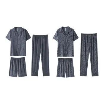 Cotton Gene Pajama Set Men's Combo Set