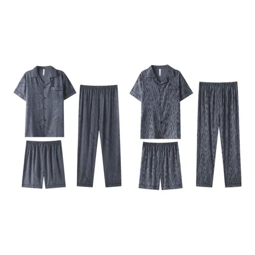 Cotton Gene Pajama Set Men's Combo Set