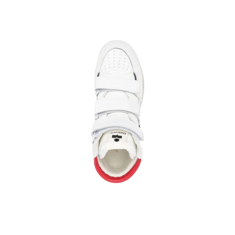 ISABEL MARANT High Top Skateboard Shoes Women's White-4