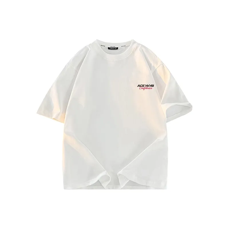 YK&YB Short Sleeved T Shirts Unisex-1