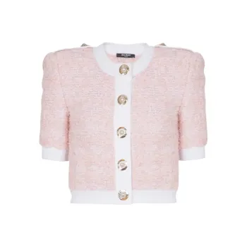 BALMAIN Cropped Cardigan