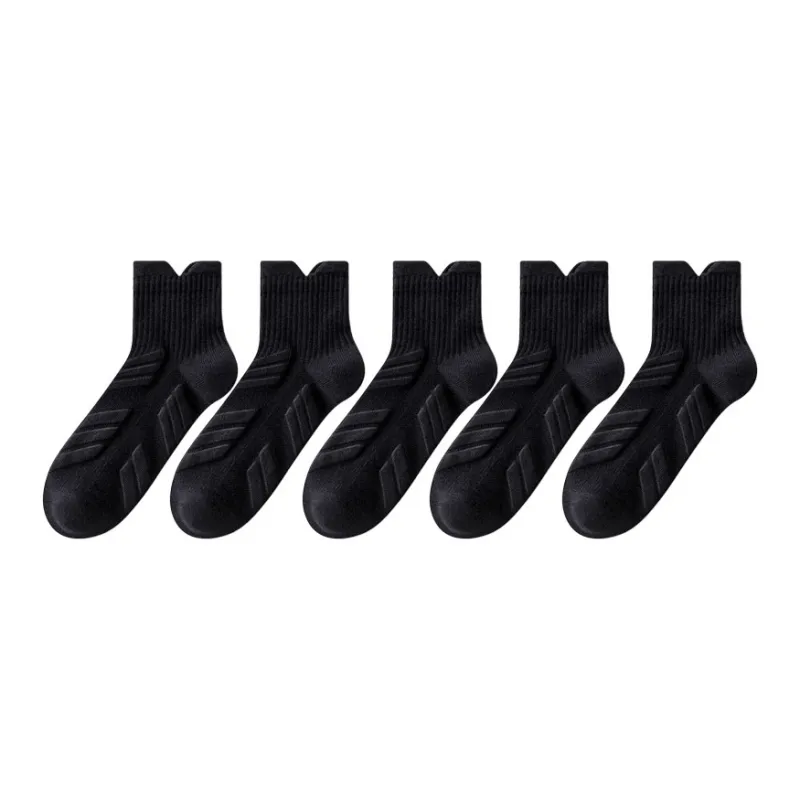 Gentle Welcome Basketball Socks Unisex 5 Pack-5