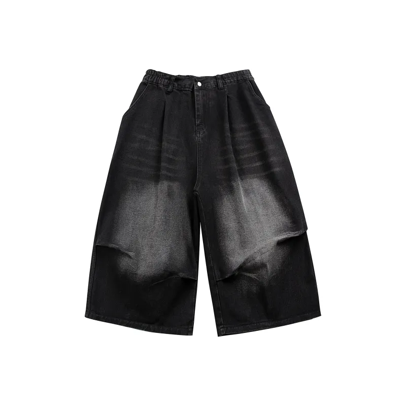 TIRED Denim Shorts Unisex-2