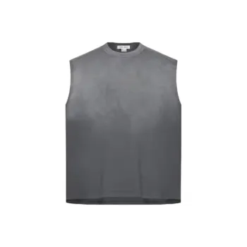 URBAN REVIVO Tank Tops Men Warm Gray