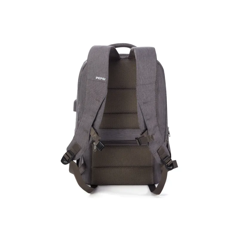Pepsi Fabric Backpack Unisex Gray-4