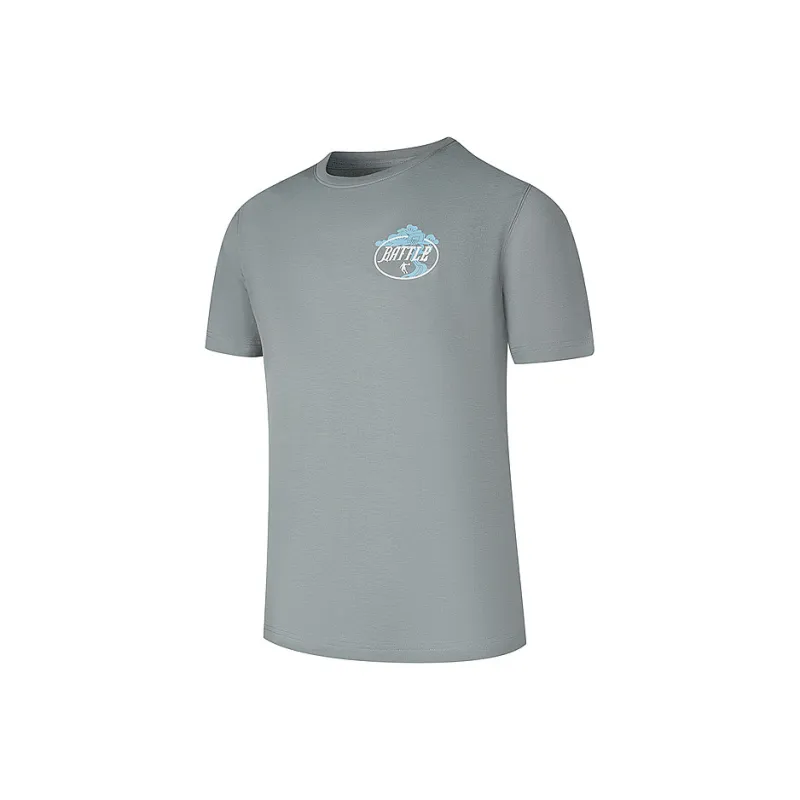 QIAODAN Sports Life Collection T Shirt Men's Moonlight Gray-0
