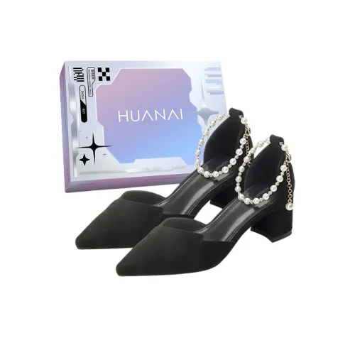 HUANAI Chunky Heel High Heels Women's