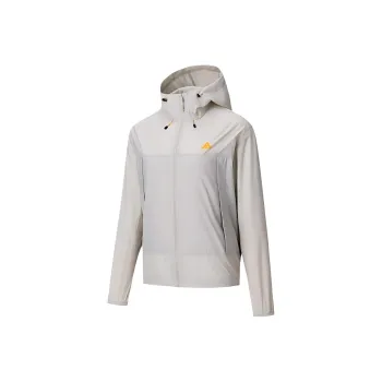 Anta Outdoor Collection Breathable UV Protection Sun Protection Clothing Women's Sand Dune Gray