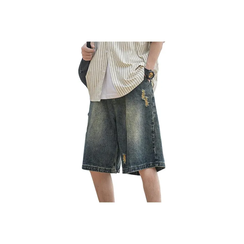 FRQ Denim Shorts Unisex-16