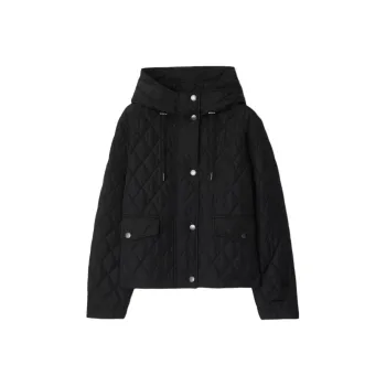 Burberry Puffer Jacket Women's Black