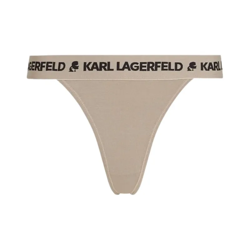 KARL LAGERFELD / Karl Lagerfeld Jeans Stretch cotton Thongs Pack Of Three-2