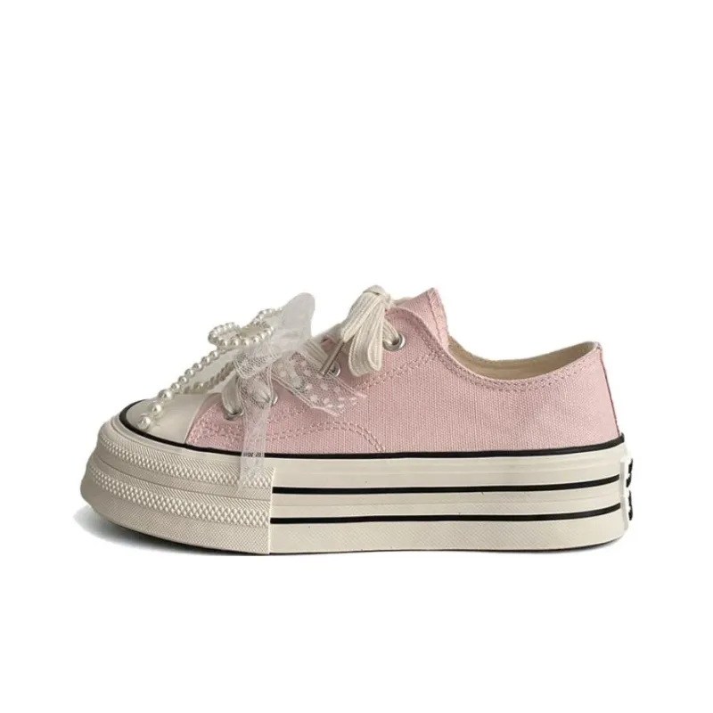 Than Than Me Low Top Skateboard Shoes Women's-4