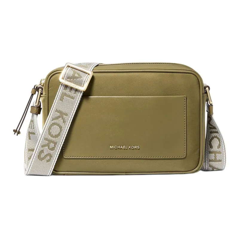 MICHAEL KORS Jet Set Nylon Crossbody Bag Tubas Women's Savannah Green-0
