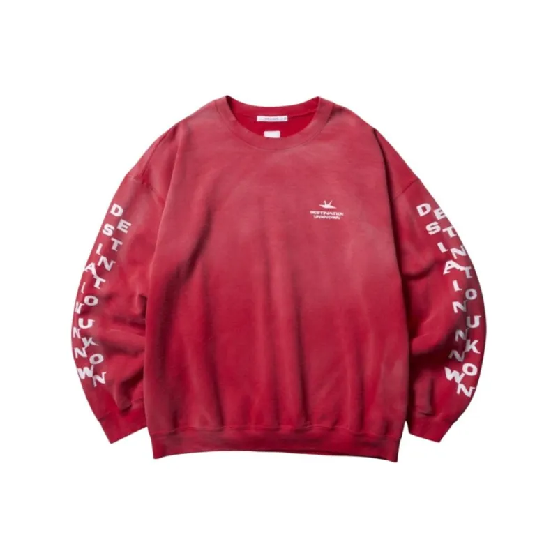 Liberaiders VINTAGE WASHED CREWNECK Sweatshirt Unisex-0