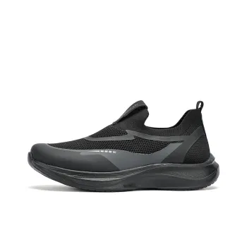 RED DRAGONFLY Men's Summer Comfortable Fashion Casual Shoes Men's Black Gray Low Top Breathable