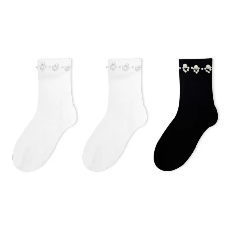 Mulong Family Mid Calf Socks Women's Combo Set-5