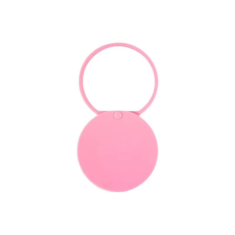 MENGNI Slid Cover Round Small Mirror Creative Folding-5