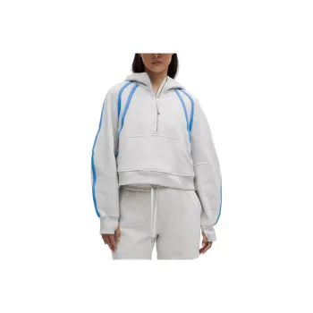 Lululemon Scuba Oversized Sweatshirt Women's True Marine Blue White