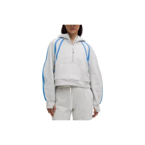 Lululemon Scuba Oversized Sweatshirt Women's True Marine Blue White