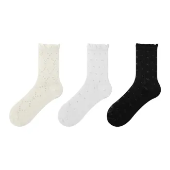 Top Melon Mid Calf Socks Women's Combo Set
