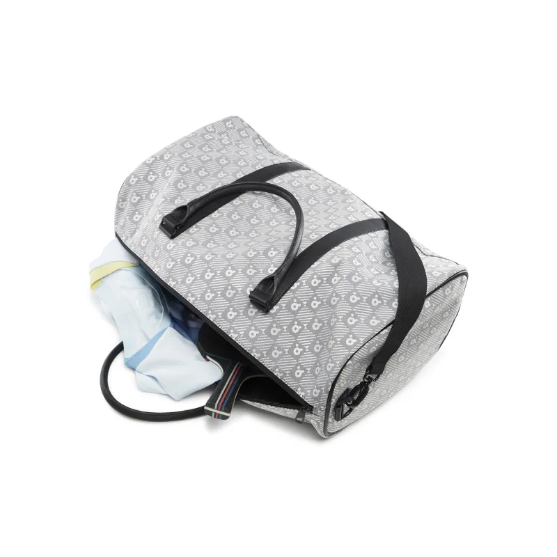 LiNing Polyester Crossbody Handbag Regular Unisex Gray-5