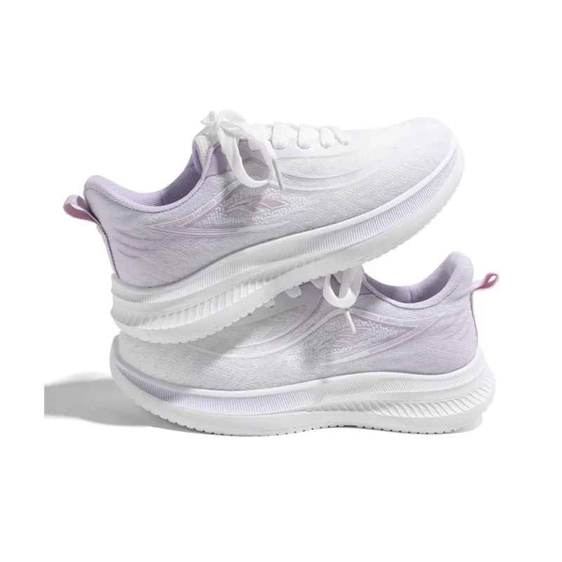 HUANQIU Running Shoes Women's Low Top White Blue-13