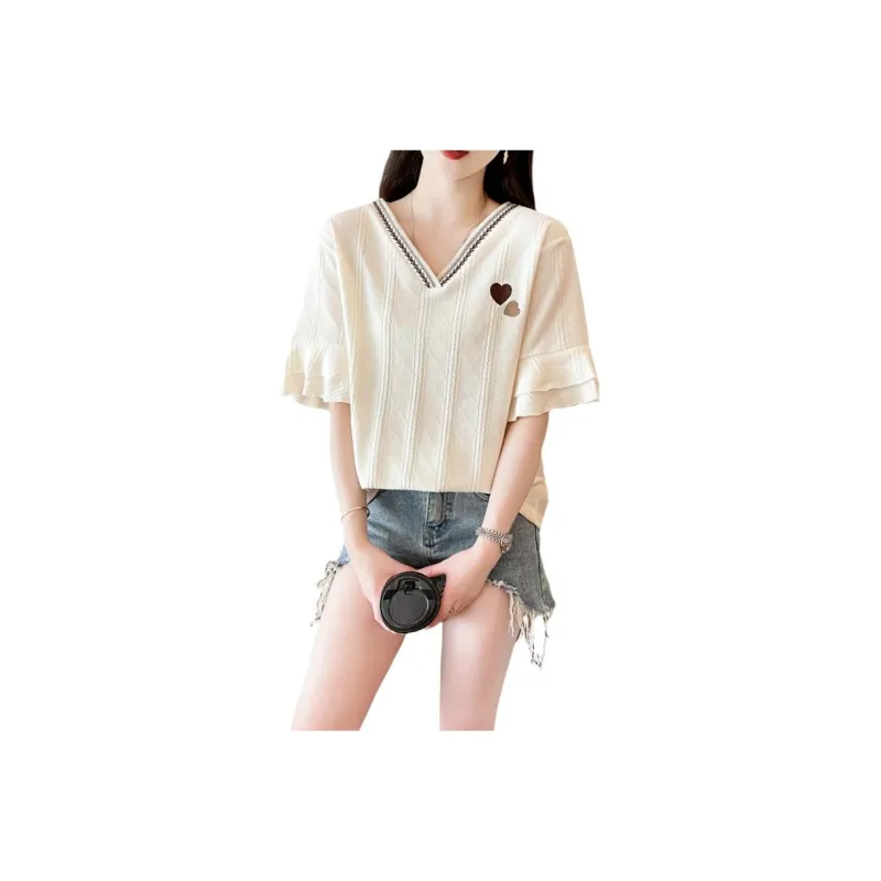 KAISER Drop Shoulder Sleeve T Shirt Women's-5
