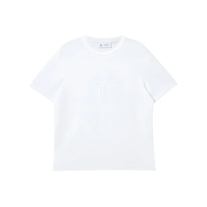 JACK&JONES T Shirts Men A06 Snow-0