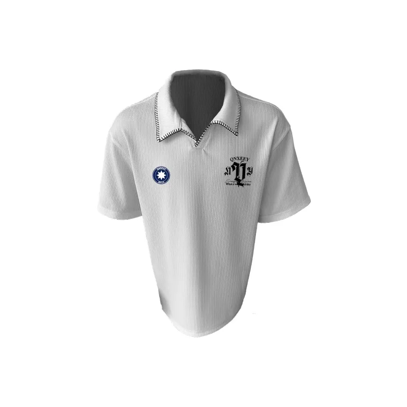 Qnxeey Polo Shirts Unisex-6