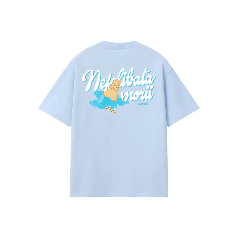YK&YB T Shirts Unisex Sky Blue-1