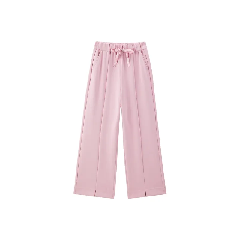 PEACEBIRD Casual Pants Women's Pink-0
