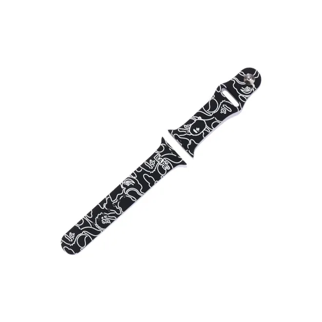 Bape Neon Camo Apple Watch Band 41/45mm Black-2