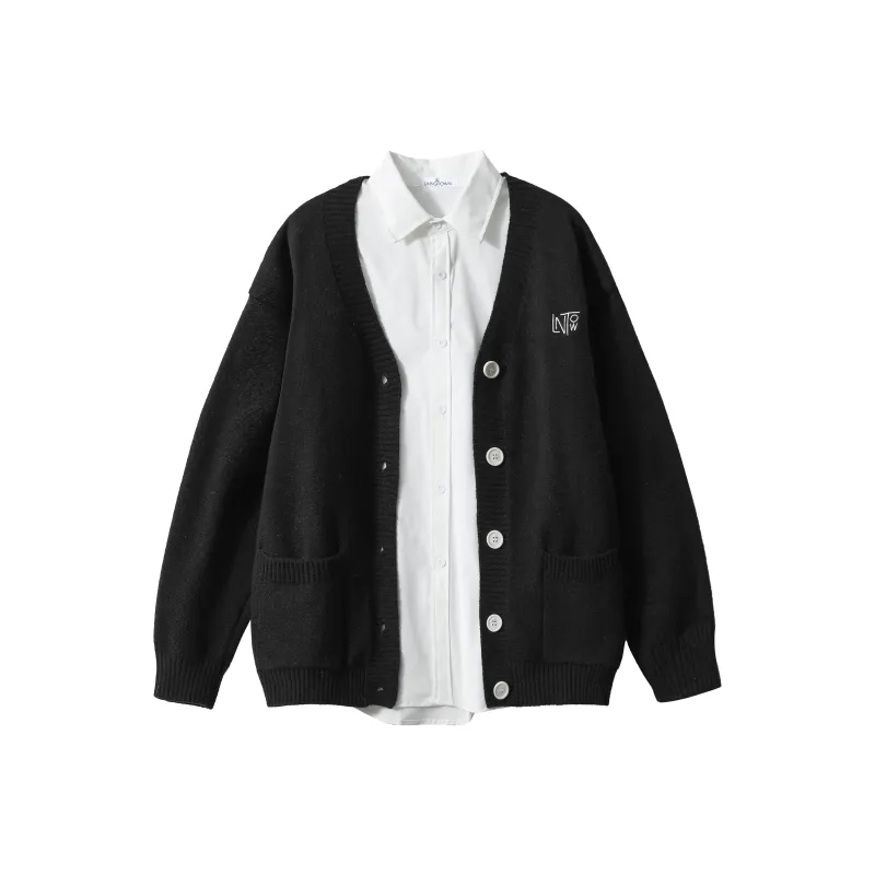 LIVINGTOWN Knit Cardigans Unisex-6