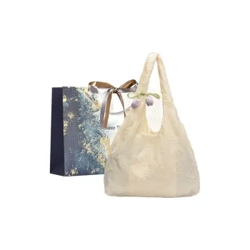Iman's House Fabric Shoulder Bag Women's Purple/Blue/Pink