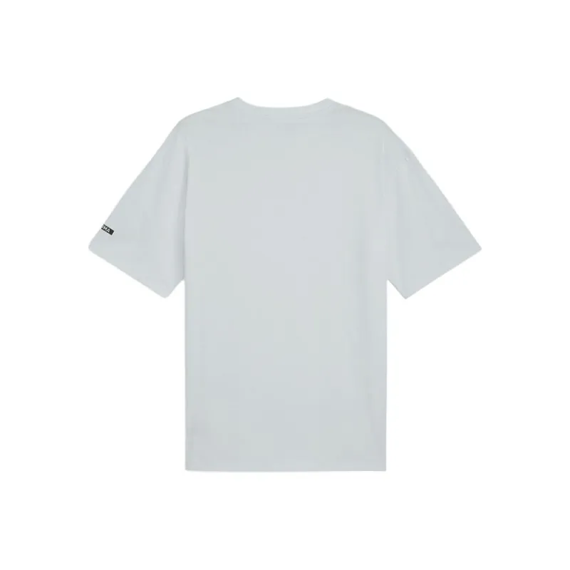 PUMA T Shirts Men Blue Gray-1