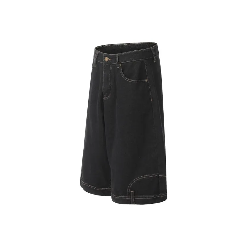 HLPT Denim Shorts Unisex-2