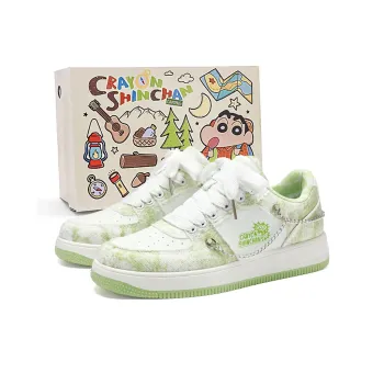 Crayon Shinchan Low Top Skateboard Shoes Men's