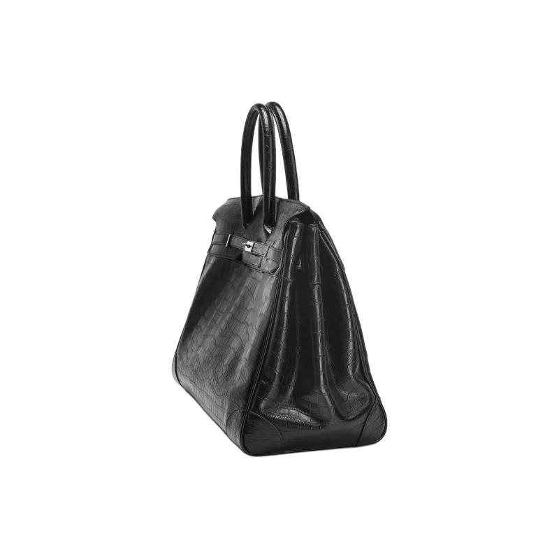 VIHUS Synthetic Leather Shoulder Bag, Crossbody Bag, Handbag Men's Black-2