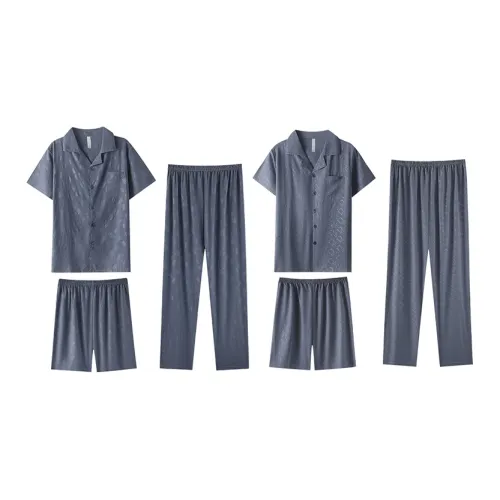 Cotton Gene Pajama Set Men's Combo Set