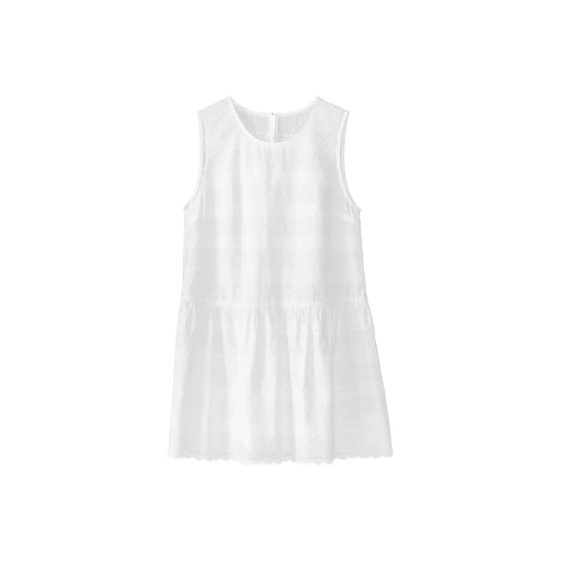 Fstudio Korean Style Soft And Elegant Outfit With Embroidery Sleeveless Tank Top Shirt Women's-1