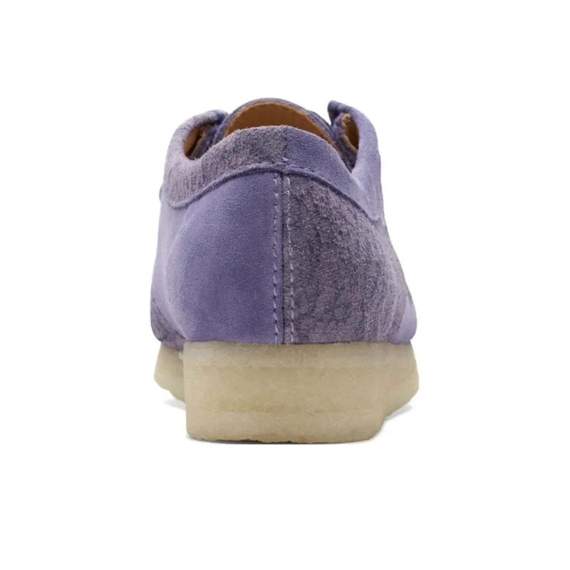 Clarks Wallabee Casual Single Shoes Women's Purple-5