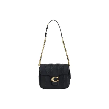 COACH Tabby Sheepskin Crossbody Bag Shoulder Bag Small Size Women's Black