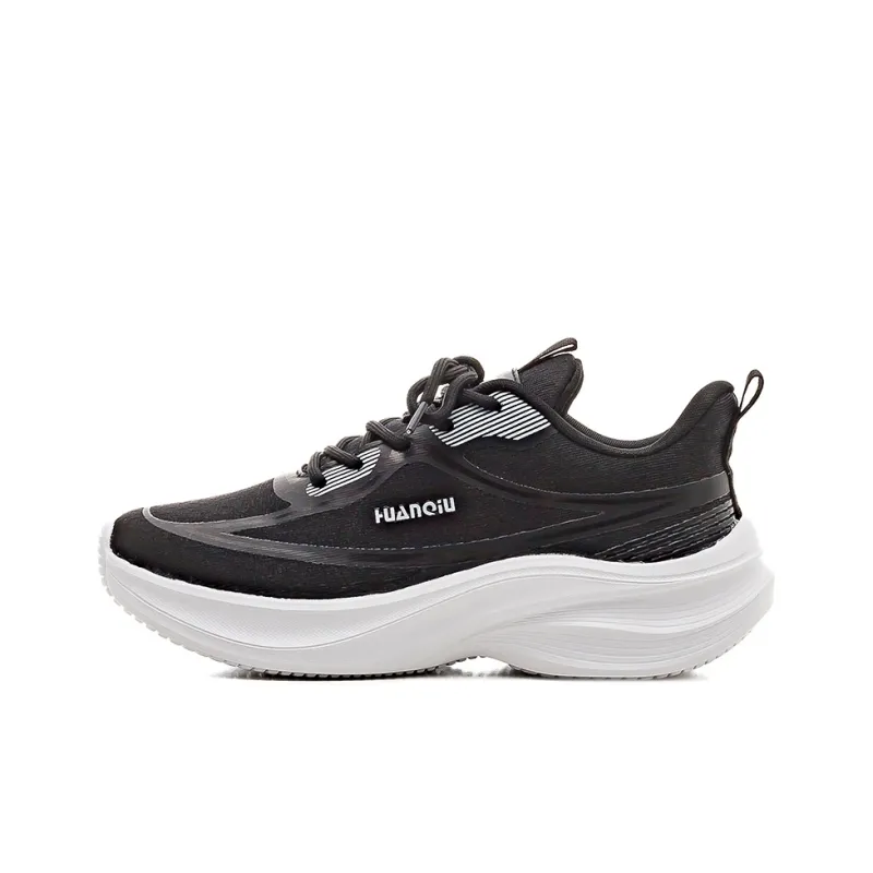 HUANQIU Slip Resistant, Abrasion Resistant, Lightweight Low Top Casual Running Shoes Women's Black-0