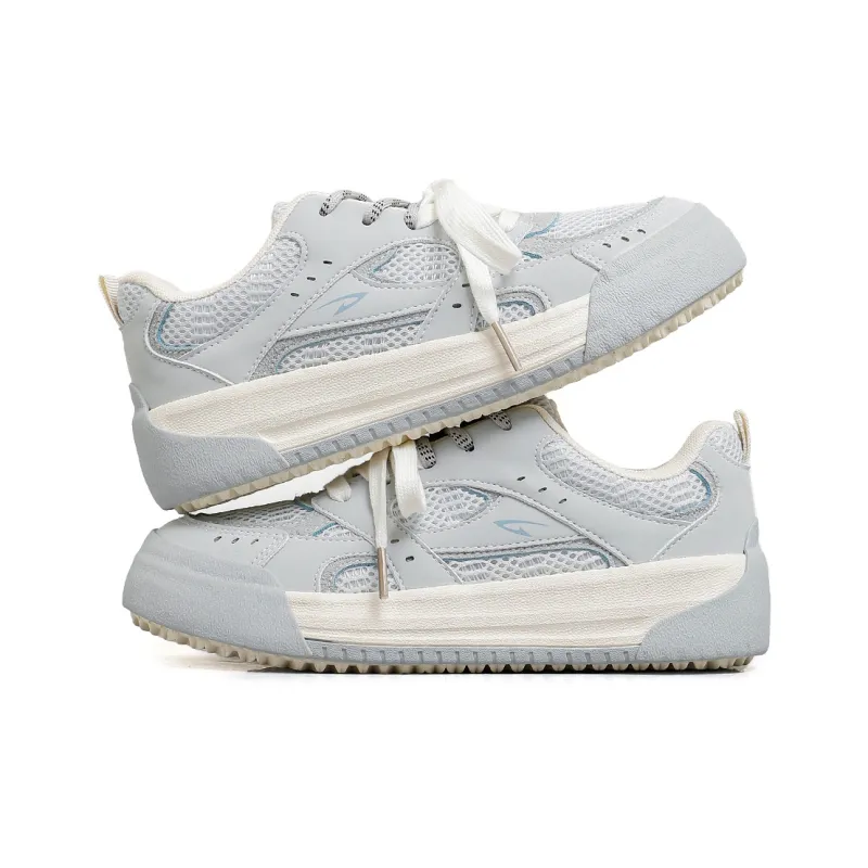 DEERWAY Abrasion Resistant Lightweight Slip Resistant Low Top Casual Shoes Women's Haze Blue-2