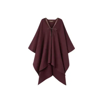 Loro Piana Cloak Women's Dark Red