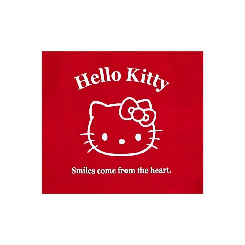 Sanrio Cotton One Shoulder Handbag Women's Red-3